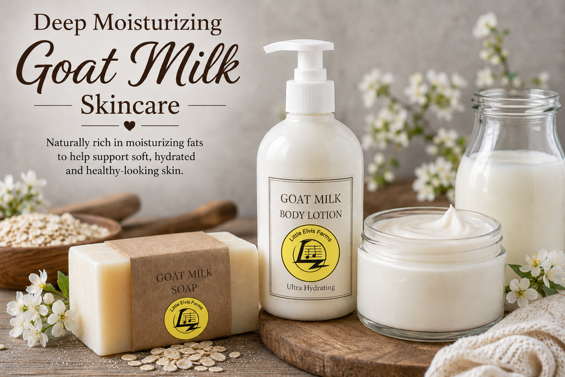 Deep Moisturizing Properties of Goat Milk Skincare