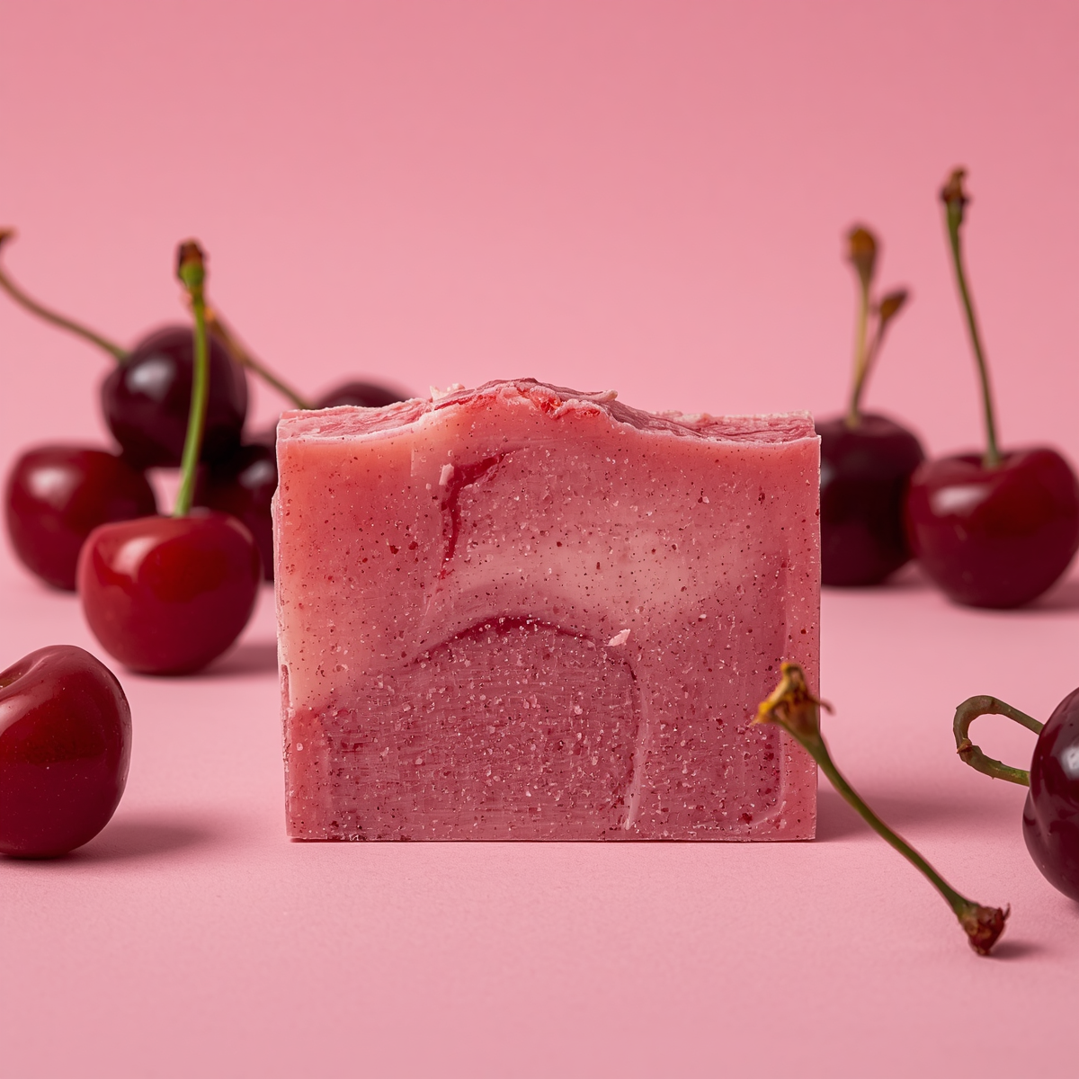 Cherry Goat Milk Soap Bar