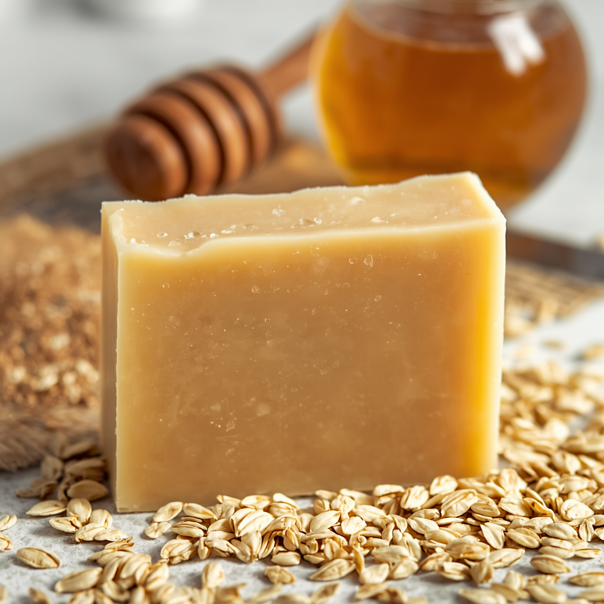 Oats & Honey Goat Milk Soap Bar